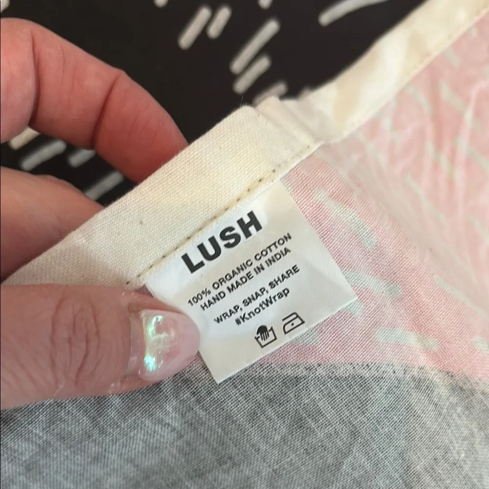Lush Organic Cotton Fabric Halloween shawl